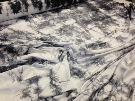 Jednolíc 210g/m2, 90% Bambus/10% Elastan, batika